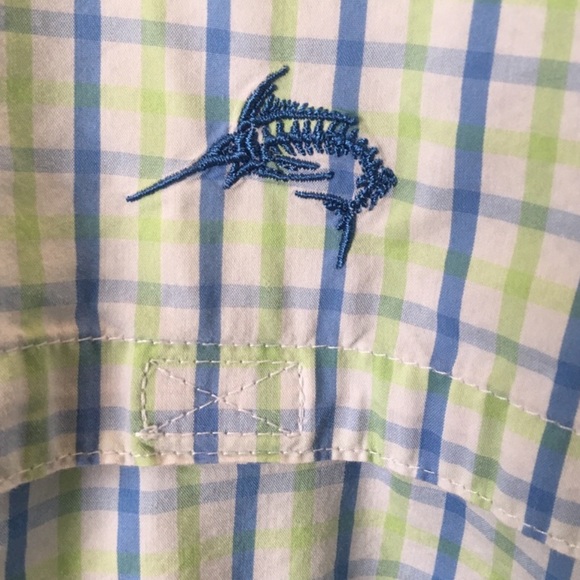Worldwide Sportsman plaid fishing hot weather button up long sleeve Size 2XL - Picture 3 of 11